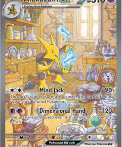 2023 Pokemon Scarlet & Violet 151 Alakazam ex 201/165 Holo NM